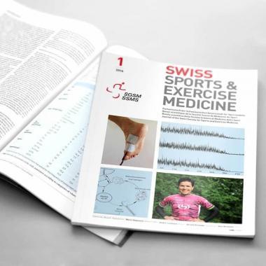 Portfolio Atelier Scheidegger, Editorial Design «Swiss Sports & Exercise Medicine»