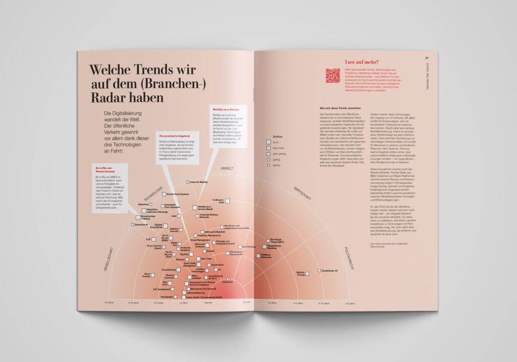Neugestaltung Magazin Alliance SwissPass Grafik