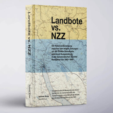 Portfolio Atelier Scheidegger, Buchgestaltung Landbote vs. NZZ